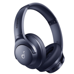 soundcore by Anker Q20i Hybrid Active Noise Cancelling Headphones Blue